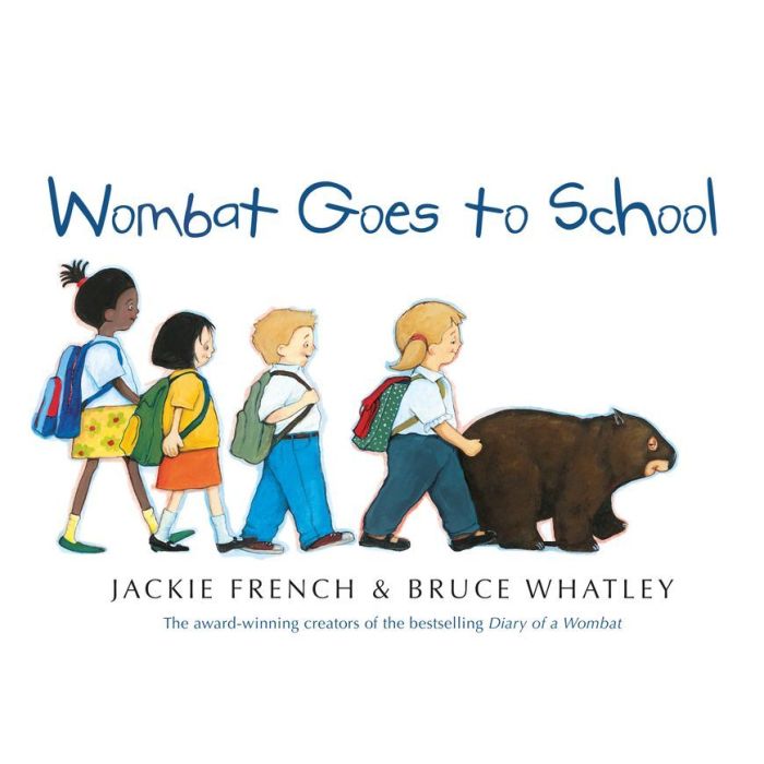 Wombat Goes to School