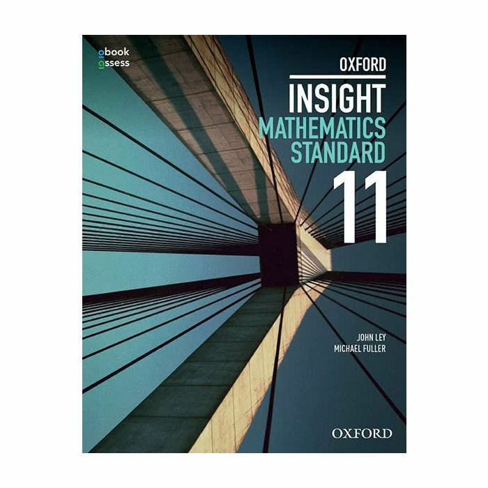 Oxford Insight Mathematics Standard Year 11 Student Book Obook