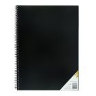 Quill A3 Visual Art Diary PP 110GSM 120 Pages - Black
