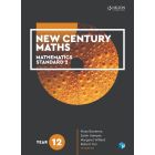 New Century Maths 12 Mathematics Standard 2 Student Book with 4 Access Codes