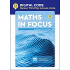 Maths in Focus Year 11 Mathematics Extension 1 4e Nelson MindTap Digital (Code Emailed)