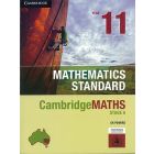 CambridgeMATHS Mathematics Standard 11 (print and interactive textbook powered by Cambridge HOTmaths)
