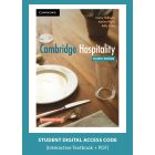 Cambridge Hospitality 4e digital (Code Emailed)