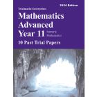 Trialmaths Mathematics Advanced Year 11 Past Trial Papers 2024 edition [Temporarily out of stock] 