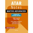 ATAR Notes: HSC Year 12 Mathematics Advanced Notes (2024-2026)