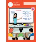 A4 Size Grid Book 5mm 128pp