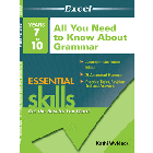 Excel Essential Skills: All You Need to Know About Grammar Years 7 to 10