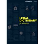 Legal Dictionary for Australians Third Edition