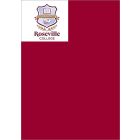 Roseville-crested A4 Spiral-bound Art Diary 120pp Hardcover (Burgundy)