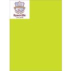 Roseville-crested Super Size Exercise Book 8mm 64pp Dotted Thirds (Lime Green)