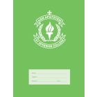 St Spyridon-crested Super Size Exercise Book 8mm 128pp Normal Ruled (Green)