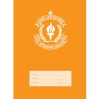 St Spyridon-crested Super Size Grid Book 5mm 128pp (Orange)