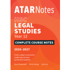 ATAR Notes HSC Year 12 Legal Studies Notes (2026-2027)