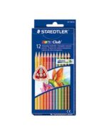 Staedtler Triangular Coloured Pencils 12pk