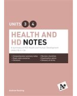 A+ Health & Human Development Notes VCE Units 3 & 4