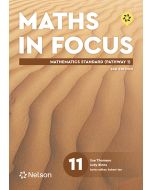 Maths in Focus Year 11 Standard Mathematics (Pathway 1) 3e Student Book with Nelson MindTap