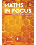 Maths in Focus Year 11 Standard Mathematics (Pathway 2) 5e Student Book with Nelson MindTap