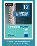 CambridgeMATHS NSW Stage 6 Extension 1 Year 12 2e Digital (Code Emailed)