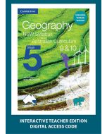 Geography NSW for the AC Stage 5 Year 9&10 Interactive Textbook Teacher Edition (Code Emailed)