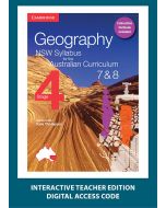 Geography NSW for the AC Stage 4 Year 7&8 Interactive Textbook Teacher Edition (Code Emailed)