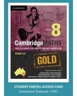 CambridgeMaths GOLD NSW for AC Year 8 digital (Code Emailed)