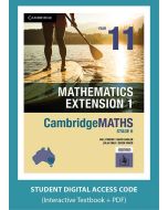 CambridgeMATHS Mathematics Extension 1 Year 11 digital (Code Emailed)