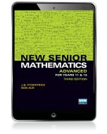 New Senior Mathematics Advanced Year 11 & 12 eBook 3e (Code Emailed)
