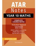 ATAR Notes: Year 10 Maths Notes (2024-2026)