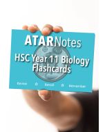 ATAR Notes: HSC Year 11 Biology Flashcards