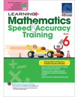 Learning+ Mathematics Speed & Accuracy Training Book 6