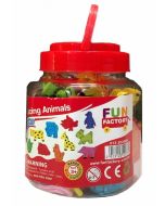 Lacing Animals in Jar - 32pcs