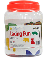 Lacing Fun 24 pieces #QL-054(B)-2