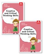 Maths Challenge Creative & Critical Thinking Skills Level 4 Bundle