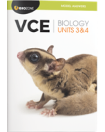 VCE Biology Units 3&4 Model Answers