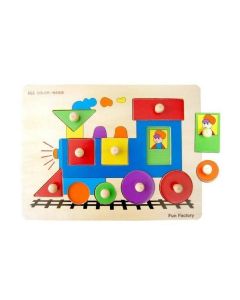 Train Shape Puzzle D3104 (Ages 2+)