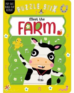 Puzzle Stix - Meet the Farm (Board Book)