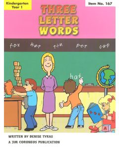 Early Learning Skills Book 2 Years K-1: Three Letter Words (No. 167)