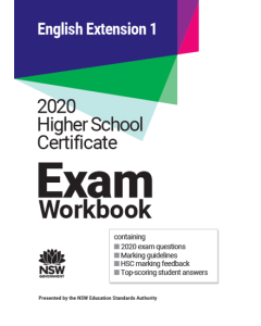 2020 HSC English Extension 1 Exam Workbook