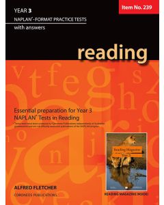 Reading Year 3 - NAPLAN* Format Practice Tests (Basic Skills No. 239)