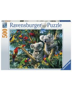 Koalas in a Tree 500 Piece Puzzle (Ages 10+)