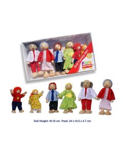Doll Family 6pc (Ages 3+)