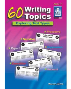 60 Writing Topics Ages 5 to 7