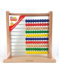 Abacus with Metal Bars (Ages 3+)