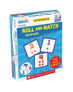 Scholastic Roll and Match Math Game