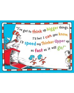 Think Big Dr Seuss Reusable Classroom Poster 837082