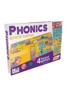 Phonics Board Games 4-in-1 JL422 (Ages 4+)