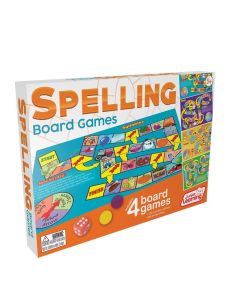 Spelling Board Games 4-in-1 JL423 (Ages 5+)