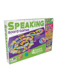 Speaking Board Games 4-in-1 JL424 (Ages 3+)