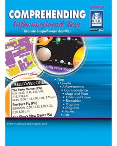 Comprehending Informational Text Book D (Ages 8-9)