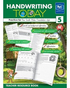 Handwriting Today: Practice for New South Wales Foundation Style Year 5